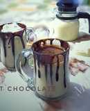 White Hot chocolate drink