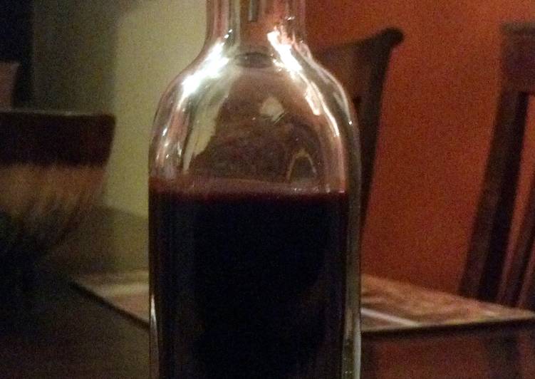 Recipe of Homemade Bee&#39;s Blackberry Balsamic Vinegar