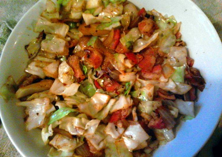 Recipe of Homemade fried cabbage