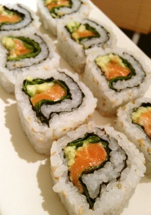 A picture of Easy and Healthy California Roll.