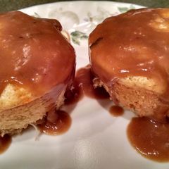 A picture of Leftover Turkey n Stuffin' Muffin.