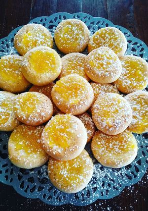 Foto di Biscotti allo yogurt con marmellata di arance 🍊
