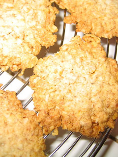 A picture of Dangerously Good Oatmeal Maple Cookies.