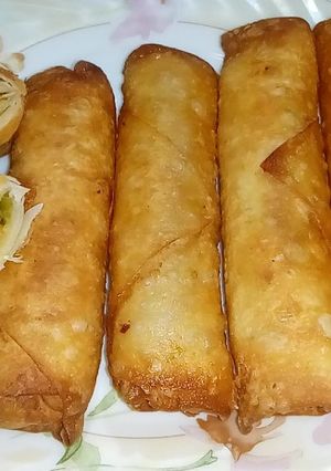 A picture of Chicken Spring Rolls (Ramadan Special).