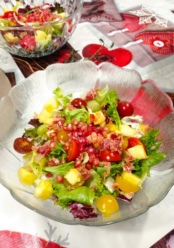 Una foto de Ensalada Navideña 🎄