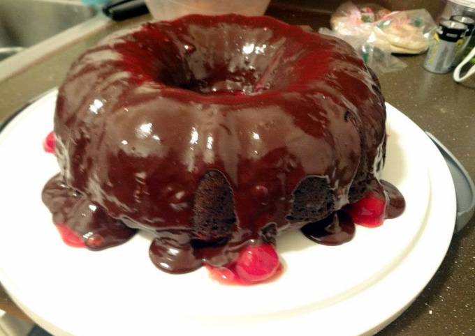 Simple Way to Prepare Ultimate Black Forest Bundt Cake