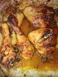 Pernas de frango no forno