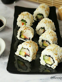 Foto resep Sushi California rolls