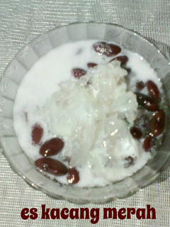 Foto resep Es kacang merah