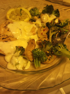 A picture of Chicken and Lemon-Broccoli Alfredo *.