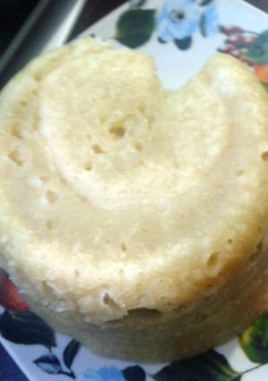 A picture of 6 min microwave banana cake.