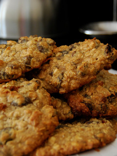A picture of Ultra Rich Oatmeal Raisin Cookies.