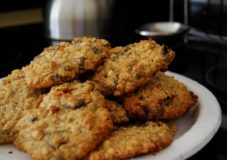 Recipe of Quick Ultra Rich Oatmeal Raisin Cookies