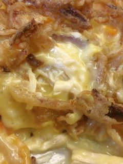 A picture of Chicken & French Fried Onion Casserole.
