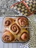 Nuna’s Fluffy Cinnamon Rolls with Homemade Cream Cheese Frosting
