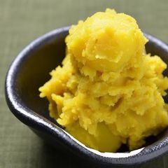 A picture of Easy! Kuri Kinton (Chestnut and Sweet Potato Paste) Made with Annoh-Imo Potatoes.