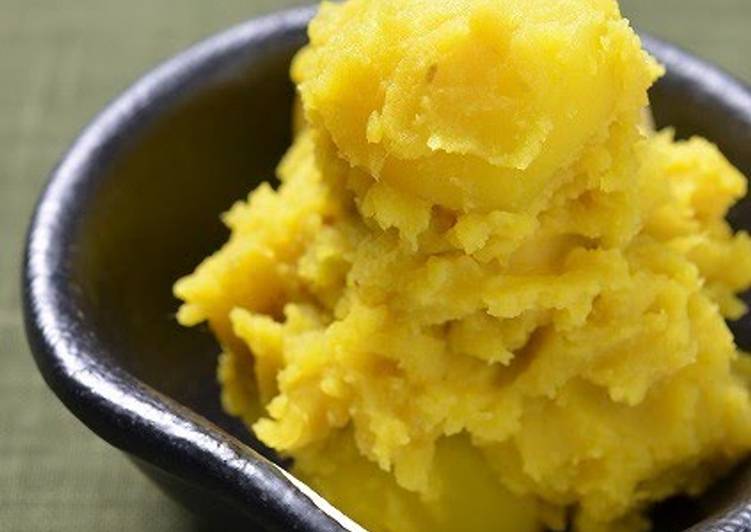 Easy! Kuri Kinton (Chestnut and Sweet Potato Paste) Made with Annoh-Imo Potatoes Easy! Kuri Kinton (Chestnut and Sweet Potato Paste) Made with Annoh-Imo Potatoes