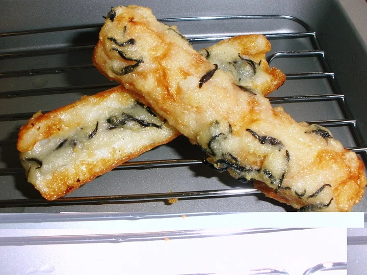 Easy Way Make Fried Chikuwa Fishcake Sticks and Hijiki Seaweed using Flour and Potato the  Makes Drooling Can spoil the tongue
