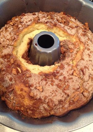 A picture of Sour Cream Coffee Cake.