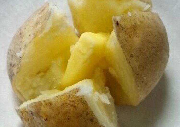 Microwave Buttered Potato