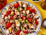 Light Avocado and Tuna Salad