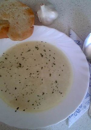 Tejszínes hagymaleves recept fotója