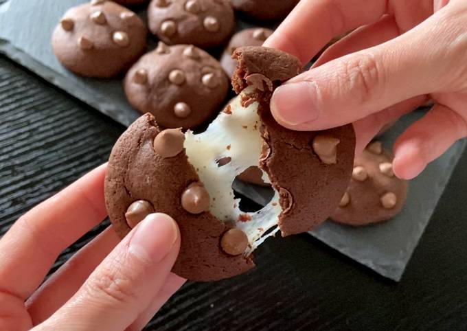 Chocolate Chip Mochi Cookies