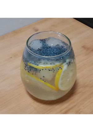 Foto resep Es lemon selasih