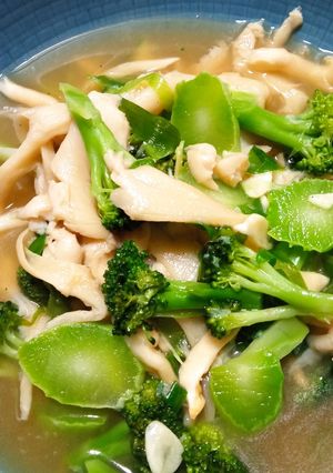 Foto resep Cah Jamur Brokoli