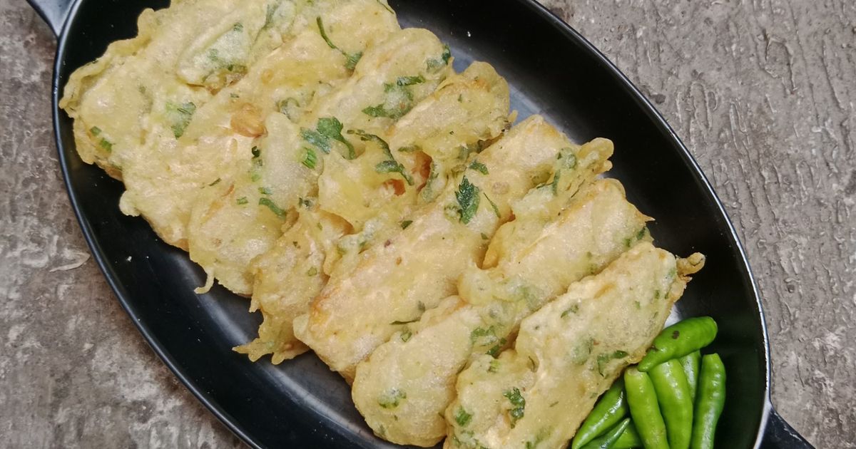 Mendoan bumbu Instan Daun seledri