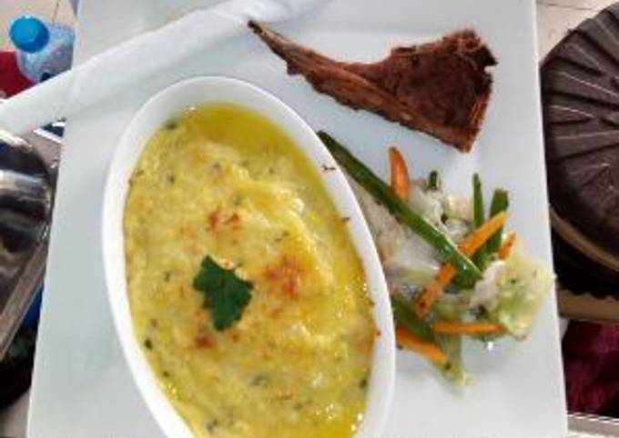 Recipe of Delicious Mashed Potatoes and Mixed Vegetables