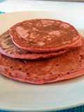 Pink (Beetroot) Pancakes