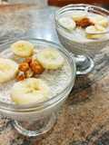 Γιαούρτι με Chia και peanut butter - pudding