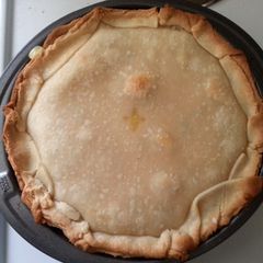 A picture of easy chicken and dumpling pot pie.