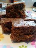Ginger cake with orange drizzle