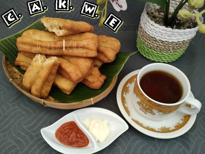 Langkah Gampang Membikin Resep Cakwe☺️ yang Bisa Manjain Lidah Anti Ribet, Uenak Banget