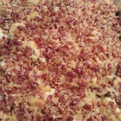 A picture of Cheesy chicken bacon ranch dinner.