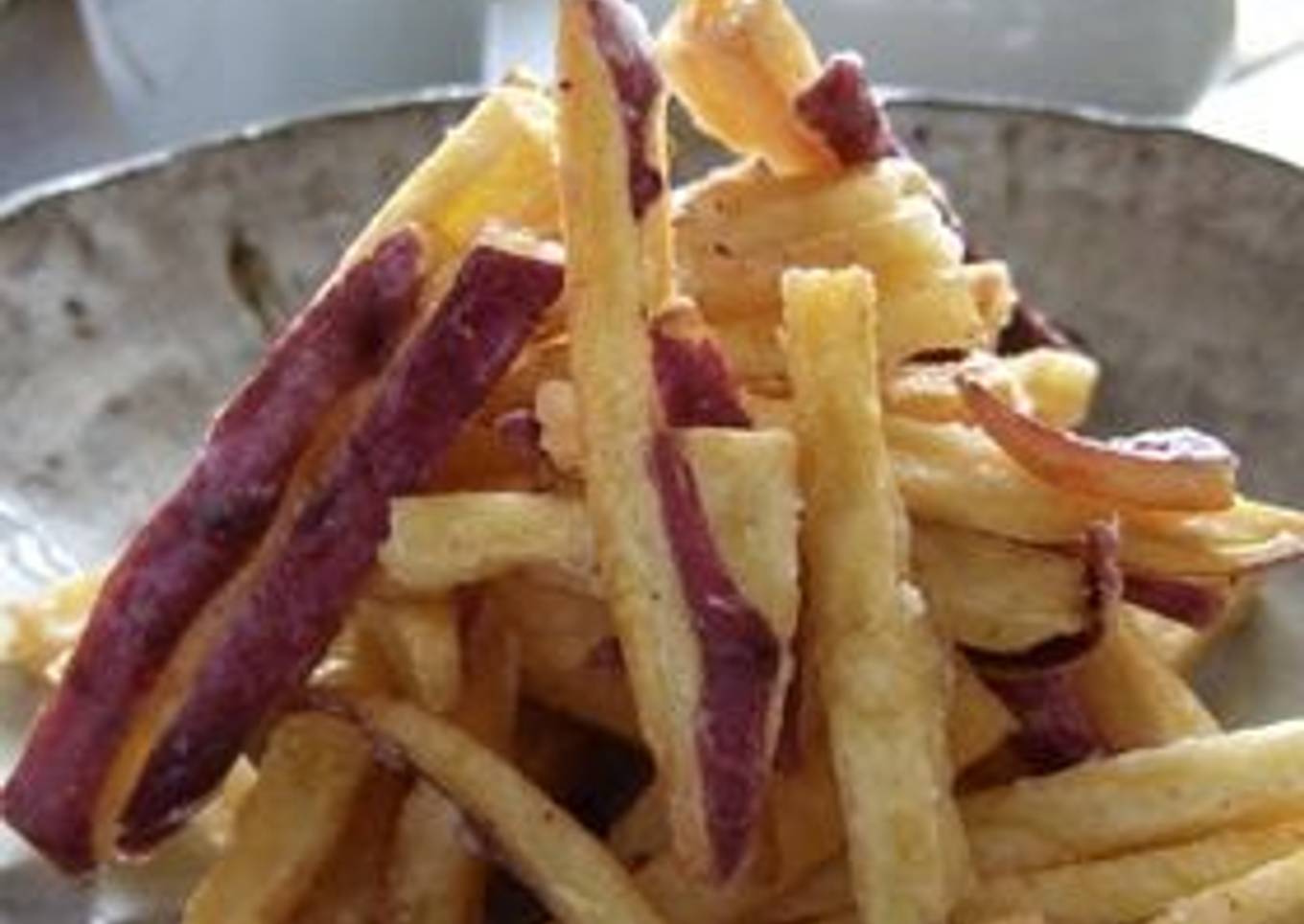 My Ultimate Favorite! Ginger-Flavored, Sugar-Coated Sweet Potato Sticks (Kenpi)