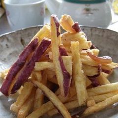 My Ultimate Favorite! Ginger-Flavored, Sugar-Coated Sweet Potato Sticks (Kenpi) A picture of My Ultimate Favorite! Ginger-Flavored, Sugar-Coated Sweet Potato Sticks (Kenpi).