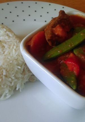 A picture of Slimming world Caribbean pepperpot stew.
