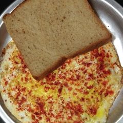 A picture of The 2-minute spicy omelette!.