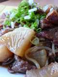 Pressure-Cooked Beef Tendons in Thick Sauce