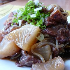 A picture of Pressure-Cooked Beef Tendons in Thick Sauce.