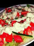 Sweet pink salad