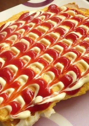 A picture of Filling Egg Toast.