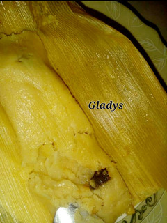 Una foto de Tamal de piña 🤤🤤🤤🍍con harina de maíz