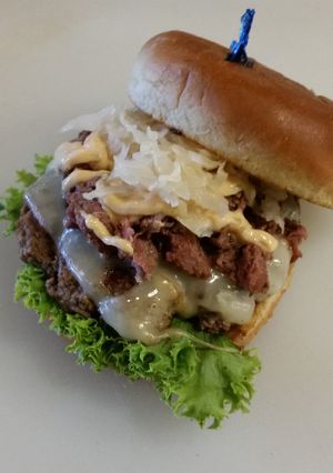 A picture of Rueben Burger.