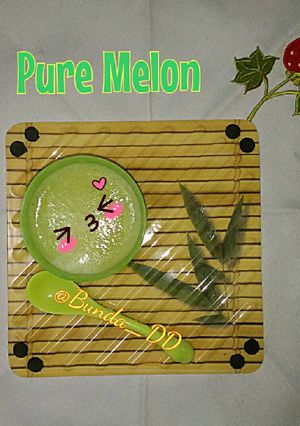 Foto resep MPASI-Pure Melon