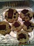 Hershey chocolate bar cookies