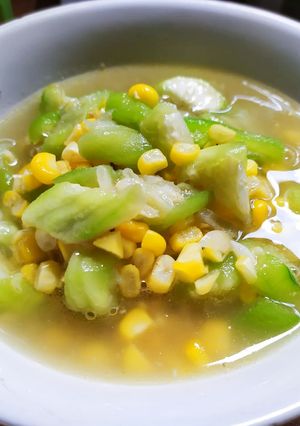 Foto resep Oyong (gambas) jagung bening